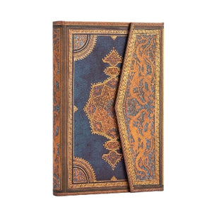 Safavid Indigo (Safavid Binding Art) Mini Lined Hardcover Journal