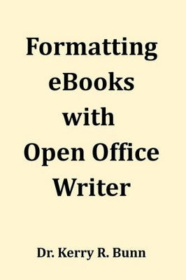 Formatting eBooks with Open Office Writer