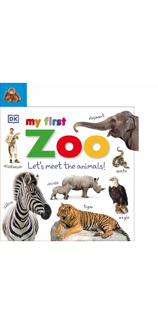 Tabbed Board Books: My First Zoo