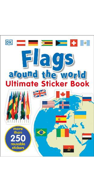 Ultimate Sticker Book: Flags Around the World