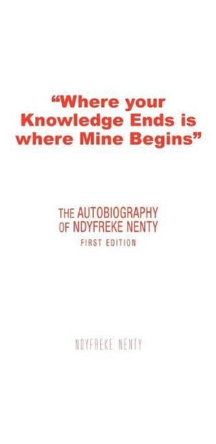 "Where Your Knowledge Ends is Where Mine Begins"