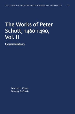 Works of Peter Schott, 1460-1490, Vol. II