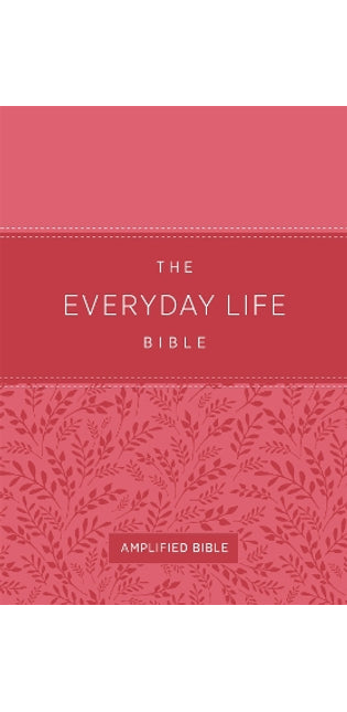 Everyday Life Bible (Fashion Edition: Pink Imitation Leather)