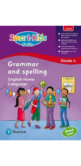 Smart-Kids English Home Language Grammar and Spelling Grade 4 Workbook
