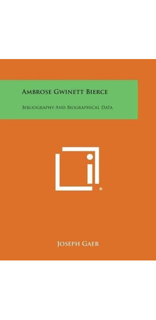 Ambrose Gwinett Bierce