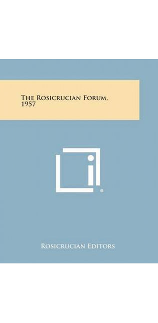 Rosicrucian Forum, 1957