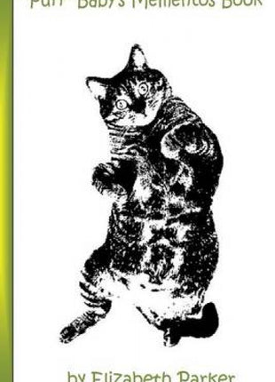 "Purr" Baby's Mementos Book