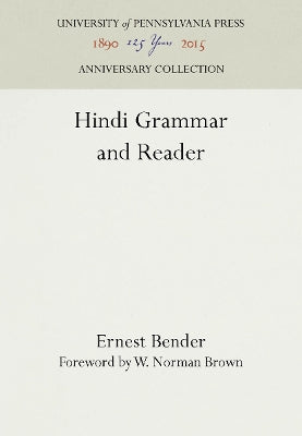 Hindi Grammar and Reader