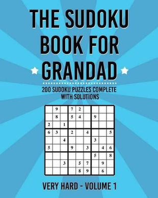 Sudoku Book For Grandad