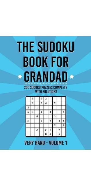 Sudoku Book For Grandad