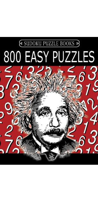 Sudoku Puzzle Book, 800 EASY Puzzles
