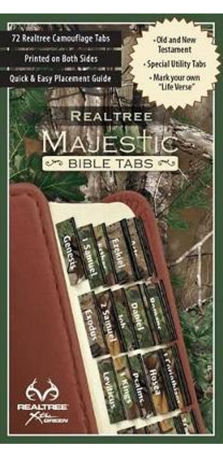 Realtree(tm) Majestic Bible Tabs - Camo Version