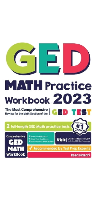 GED Math Practice Workbook
