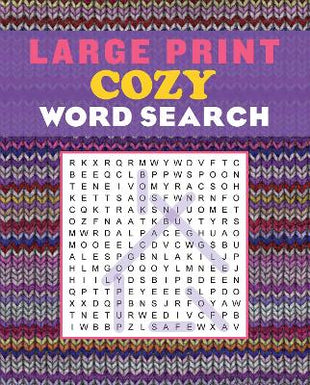 Large Print Cozy Word Search