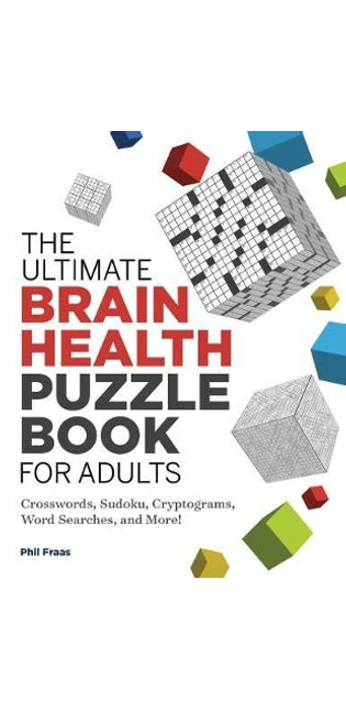 Ultimate Brain Health Puzzle Book for Adults