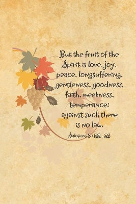 But the fruit of the Spirit is love, joy, peace, longsuffering, gentleness, goodness, faith, meekness, temperance