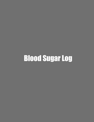 Blood Sugar Log