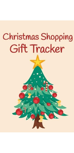 Christmas Shopping Gift Tracker