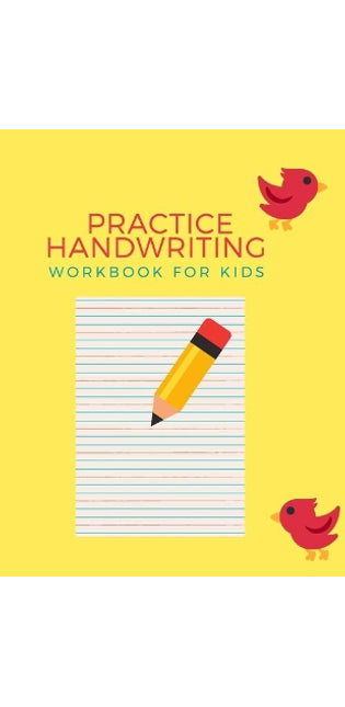 Practice Handwriting Workbook For Kids