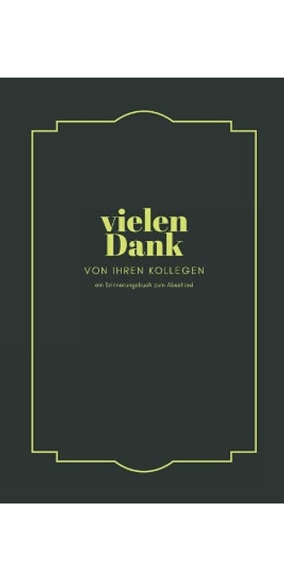 Vielen Dank. Ein Erinnerungsalbum zum Abschied von Ihren Kollegen