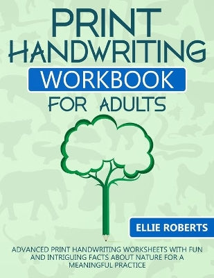 Print Handwriting Workbook for Adults