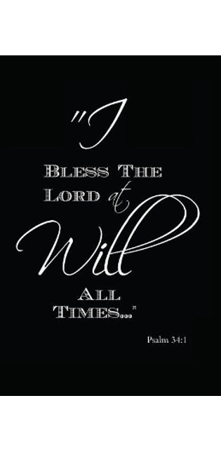 I Will Bless the Lord at All Times