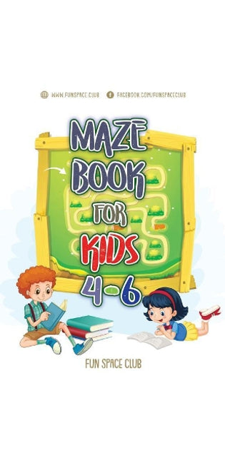 Maze Books for Kids 4-6