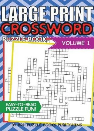 Large Print Crossword Puzzle Book