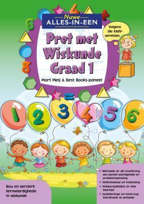Nuwe Alles-In-Een: Graad 1 Pret met Wiskunde-Werkboek: Graad 1