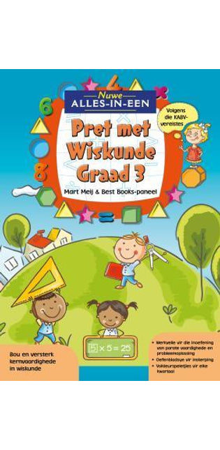 Nuwe Alles-In-Een: Graad 3 Pret met Wiskunde-Werkboek: Graad 3