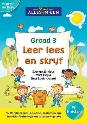 Nuwe alles-in-een se leer lees en skryf vir graad 3: Graad 3