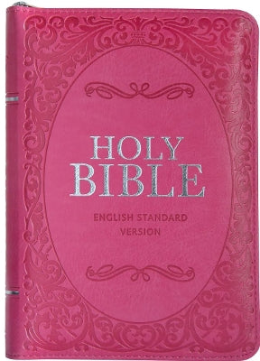 ESV Compact Bible With Zip Pink