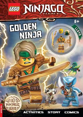 LEGO® NINJAGO®: Golden Ninja Activity Book (with Lloyd minifigure)