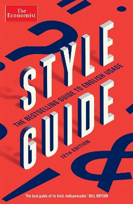 Economist Style Guide