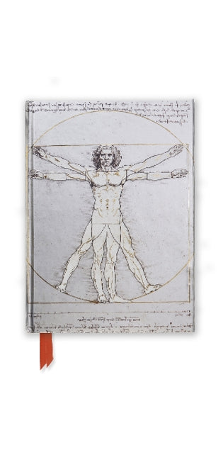 Da Vinci: Vitruvian Man (Foiled Journal)