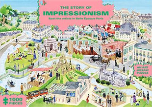 Story of Impressionism (1000-Piece Art History Jigsaw Puzzle)