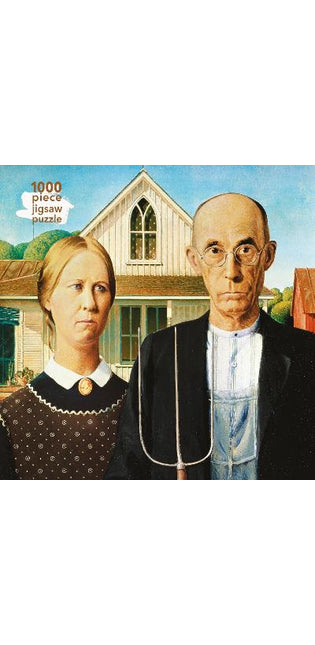 Adult Jigsaw Puzzle Grant Wood: American Gothic