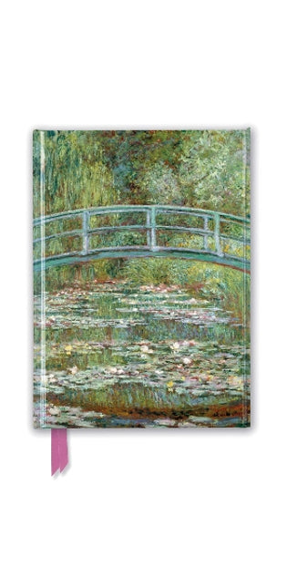 Claude Monet: Bridge over a Pond of Water Lilies (Foiled Journal)