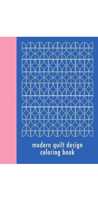 Modern Quilt Design Coloring Book
