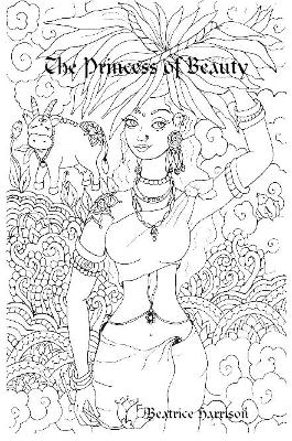 "The Princess of Beauty:" Giant Super Jumbo Mega Coloring Book Features 100 Coloring Pages of Beautiful Fantasy Princesses, Fantasy Fairies, Fantasy Goddess, and More for Relaxation (Adult Coloring Book)