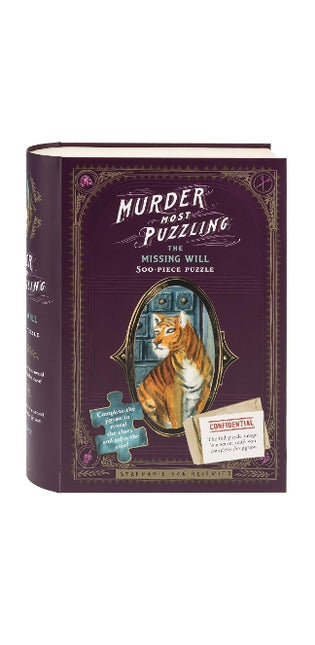 Murder Most Puzzling The Missing Will 500-Piece Puzzle