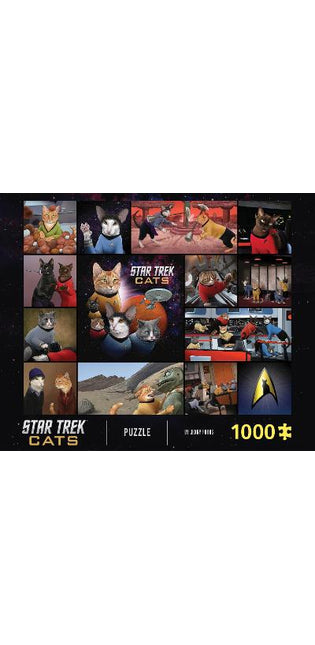 Star Trek Cats 1000-Piece Puzzle