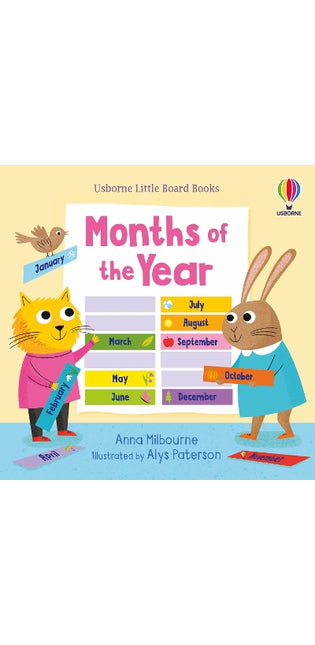 Little Board Books Months of the Year