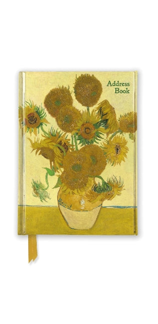 National Gallery: Sunflowers (Address Book)