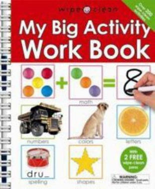 Wipe Clean My Big Activity Work Book