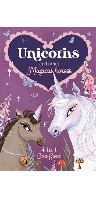 Unicorns & Other Magical Horses: 4 in 1 Card Game