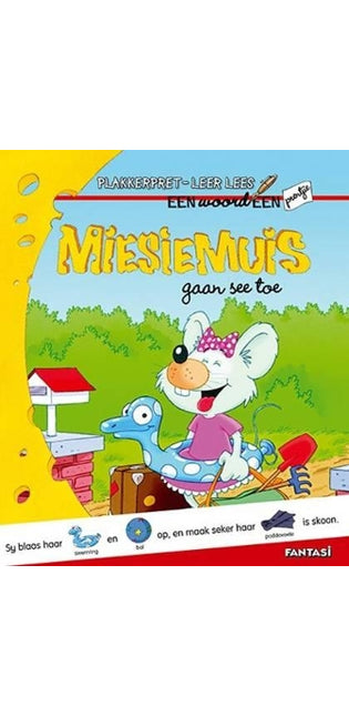 Miesiemuis Gaan See toe Plakkerboek