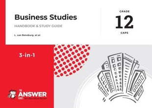 Answer Series Grade 12 business studies 3 in 1 CAPS study guide