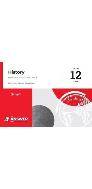 Answer Series Grade 12 history 3 in 1 CAPS study guide
