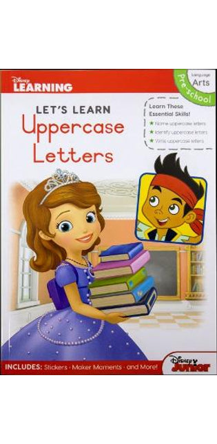 Disney Let's Learn: Uppercase Letters